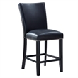 Pemberly Row 9-piece Rectangle Counter Dining Set with Black Chairs