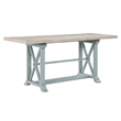 Pemberly Row Engineered Wood Contemporary Green Counter Table