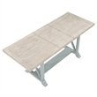 Pemberly Row Engineered Wood Contemporary Green Counter Table