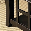 Pemberly Row Contemporary 3-piece Coffee & End Table Set in Black