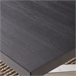 Pemberly Row Engineered Wood Contemporary 3-piece Coffee Table Set in Gray