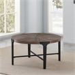 Pemberly Row Contemporary 3-piece Coffee & End Tables Set in Brown