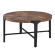 Pemberly Row Contemporary 3-piece Coffee & End Tables Set in Brown