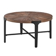 Pemberly Row Contemporary 3-piece Coffee & End Tables Set in Brown