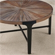 Pemberly Row Contemporary 3-piece Coffee & End Tables Set in Brown