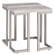 Pemberly Row Contemporary 3-piece Coffee & End Table Set in White