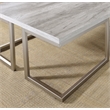 Pemberly Row Contemporary 3-piece Coffee & End Table Set in White