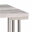 Pemberly Row Contemporary 3-piece Coffee & End Table Set in White