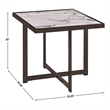 Pemberly Row Contemporary 3-Piece Coffee & End Table Set in White