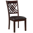 Pemberly Row Contemporary Oval Table - 5-piece Dining Table Set in Brown