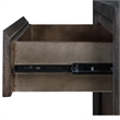 Pemberly Row Contemporary 3-Piece Coffee & End Set Table in Brown