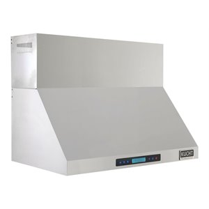 Pemberly Row 29.5&quot Stainless Steel Wall Mounted Range Hood in Silver