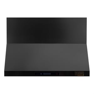 Pemberly Row 48&quot 900 CFM Wall Mounted Range Hood in Titanium Stainless Steel
