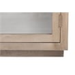 Pemberly Row Bookcase in Modern Light Ash Ivory Finish on Reclaimed Solid Wood