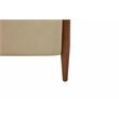 Pemberly Row Leather Push Thru The Arms Recliner in Shoreham Cream