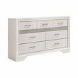 Pemberly Row Contemporary Wood 4-piece Queen Bedroom Set in White