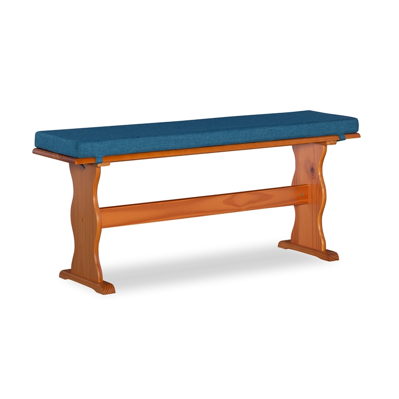 Pemberly Row Transitional Polyester Cushion Set for Nook in Blue