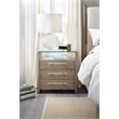 Pemberly Row Transitional Bedroom Wood Three-Drawer Nightstand