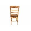 Pemberly Row Solid Sheesham Ladderback Dining Side Chair Natural (Set - 2)