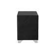 Pemberly Row Contemporary Upholstered 2-drawer Nightstand Grey