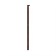 Pemberly Row Queen Coastal Solid Wood Panel Headboard in Walnut