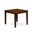 Pemberly Row Mid-Century 5-Piece Dining Table Set in Walnut Finish