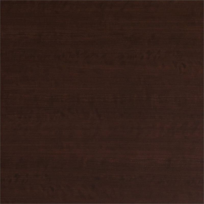 Pemberly Row Engineered Wood Transitional 60W Hutch in Mocha Cherry