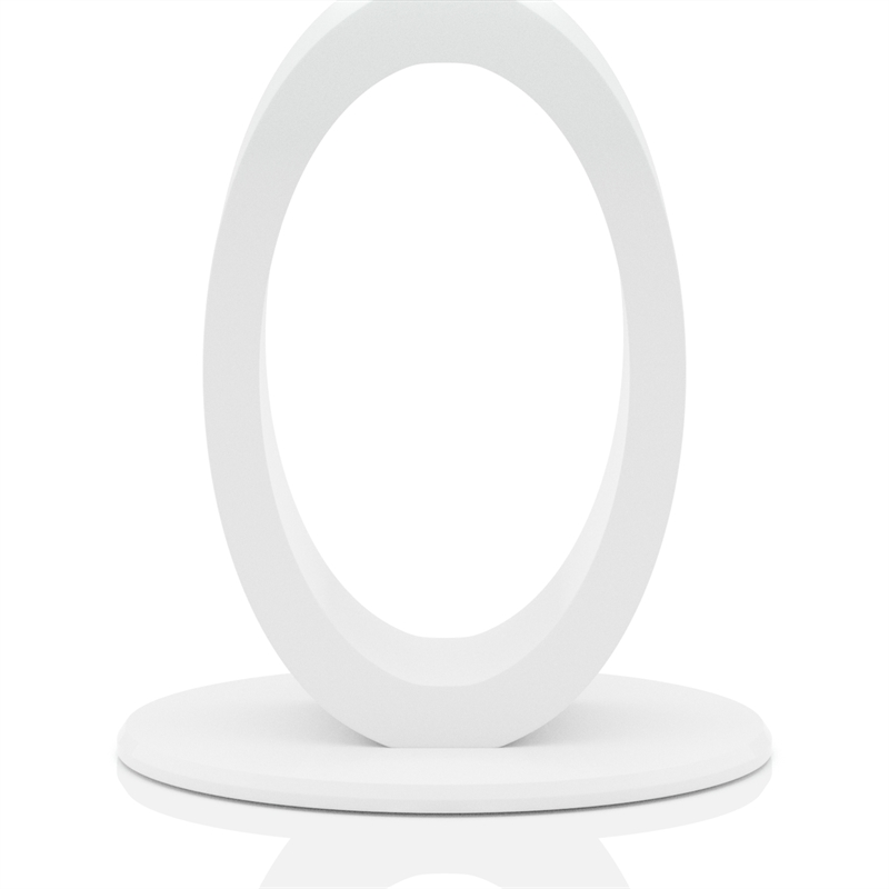 Pemberly Row Contemporary Wood Console Table in White Finish