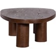Pemberly Row Engineered Wood Contemporary Brown Coffee Table