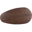 Pemberly Row Engineered Wood Contemporary Brown Coffee Table