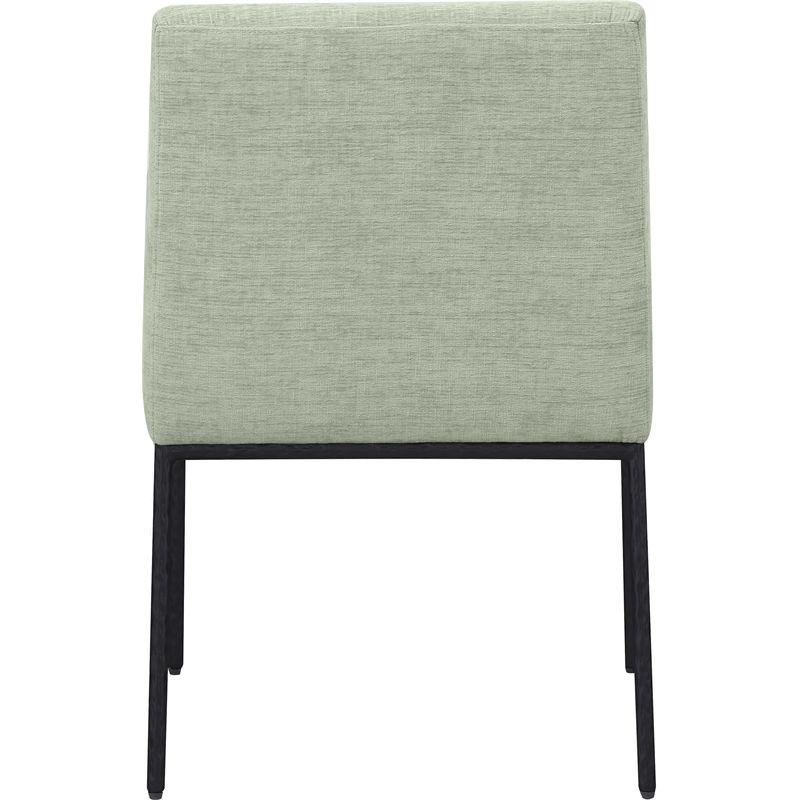Pemberly Row Contemporary Mint Chenille Fabric Dining Chair (Set of 2)