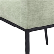 Pemberly Row Contemporary Mint Chenille Fabric Dining Chair (Set of 2)