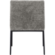 Pemberly Row Contemporary Grey Chenille Fabric Dining Chair (Set of 2)