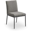 Pemberly Row Grey Chenille Fabric Dining Side Chair (Set of 2)