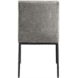 Pemberly Row Grey Chenille Fabric Dining Side Chair (Set of 2)