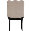 Pemberly Row Contemporary Beige Chenille Fabric Upholstered Dining Chair