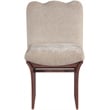 Pemberly Row Contemporary Beige Chenille Fabric Upholstered Dining Chair