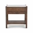 Pemberly Row Modern Solid Wood Frame 23.5