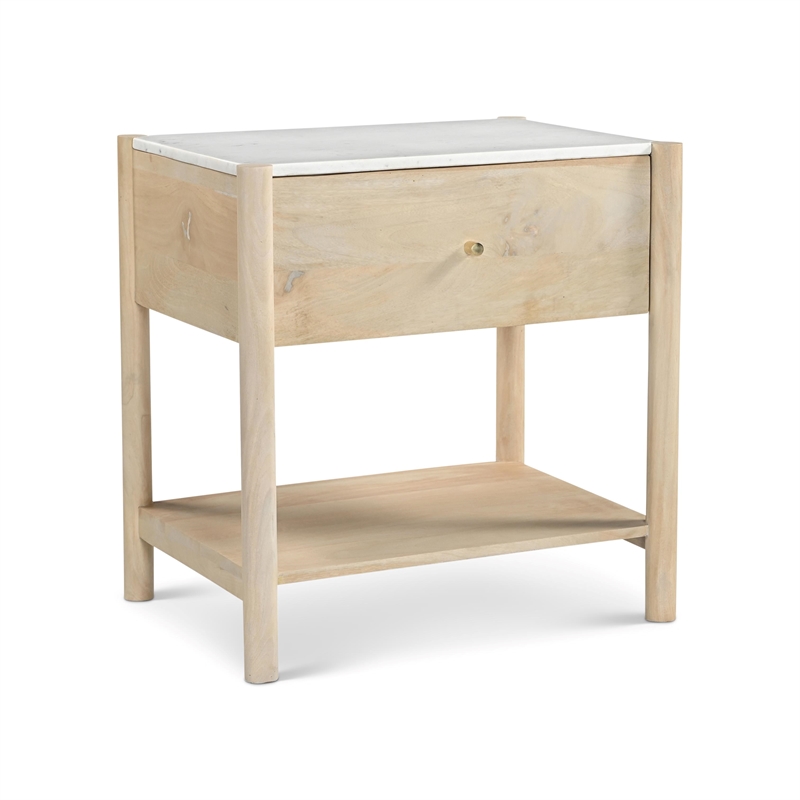 Pemberly Row Modern Solid Wood Frame 23.5