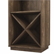 Pemberly Row Modern Farmhouse Wood Tower Cabinet in Reclaimed Oak