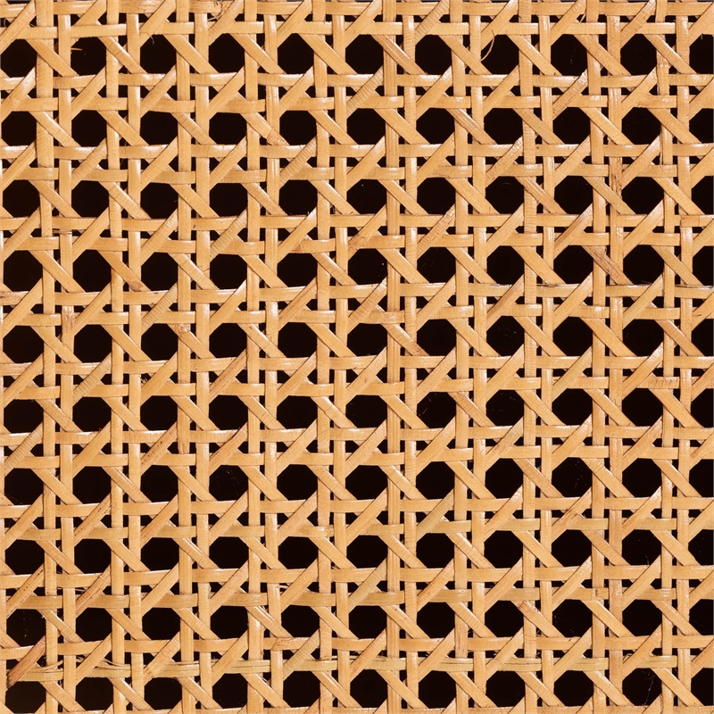 Pemberly Row Contemporary Rattan Storage Handwoven Wicker Accent Cabinet