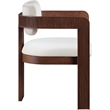 Pemberly Row Contemporary Cream Velvet Dining Chair (Set of 2)
