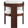 Pemberly Row Contemporary Cream Velvet Dining Chair (Set of 2)