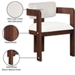 Pemberly Row Contemporary Cream Velvet Dining Chair (Set of 2)