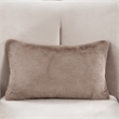 Pemberly Row Transitional Velvet Accent Chair in Porcini/Warm Pecan