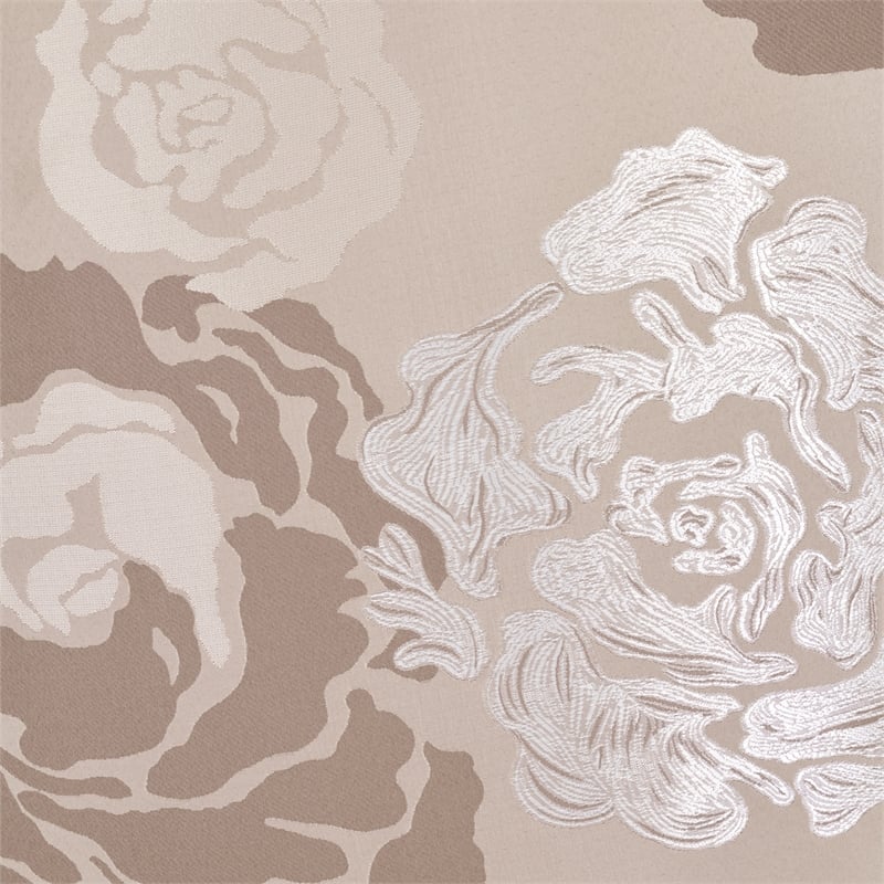 Pemberly Row Transitional Velvet Matching Chair in Porcini/Warm Pecan