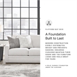 Pemberly Row Contemporary Polyester Light Gray Sofa - 37