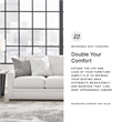 Pemberly Row Contemporary Polyester Light Gray Sofa - 37