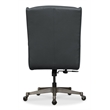 Pemberly Row Executive Swivel Tilt Chair with Blue Leather Furnishings