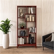 Pemberly Row Transitional Solid Wood Bookcase 72